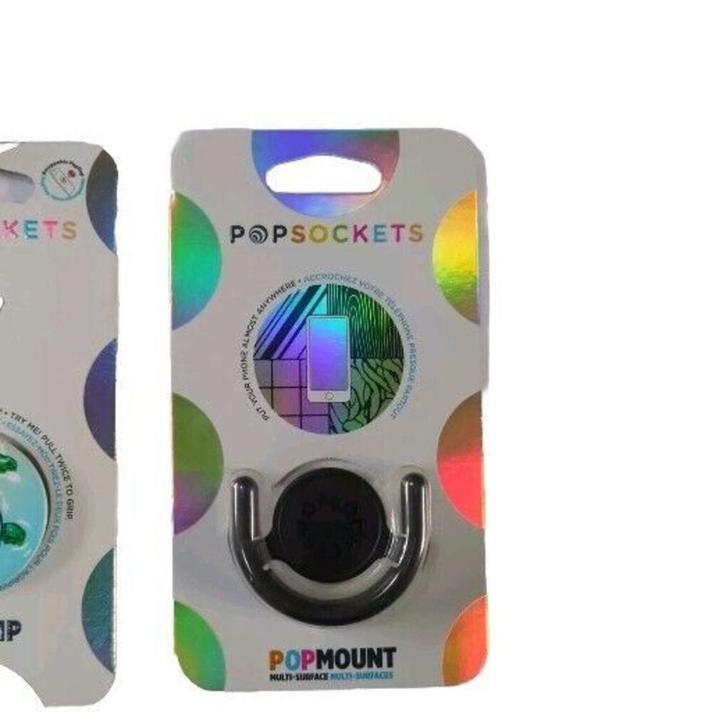 POPSOCKETS POPGRIP & POPMOUNT Phone Grip & Stand w/Swappable Tortuga Pop Socket - Picture 4 of 8